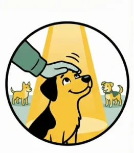 Symbol für kleine Hundegruppen beim Gassiservice